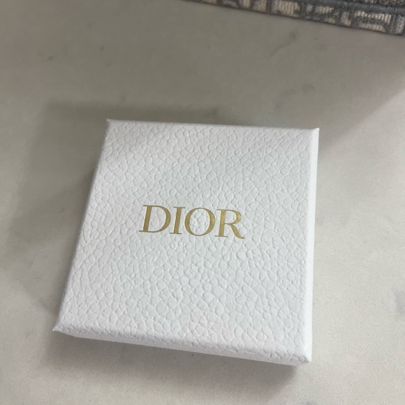 Like new Dior Gold and Silver Crystal Earrings - Picture 2 of 15